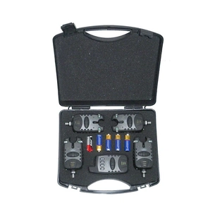 Індикатор клювання Fishing ROI набір 4+1 з ел.живленням 9V (JHA525-4) зображення 1