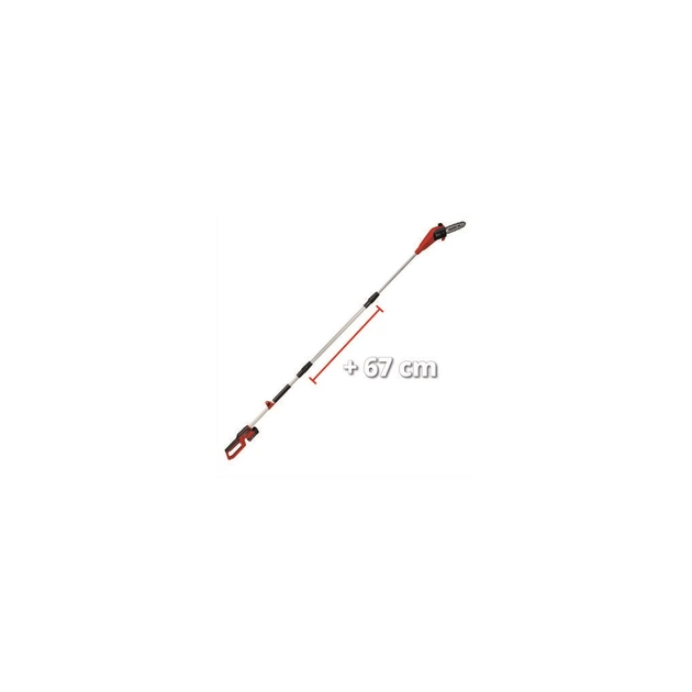 Ланцюгова пила Einhell висоторіз GC-LC 18/20 Li T-Solo, шина 20 см, 18В, 195мм, 228-288 см (без АКБ та ЗП) (3410581) - picture 3