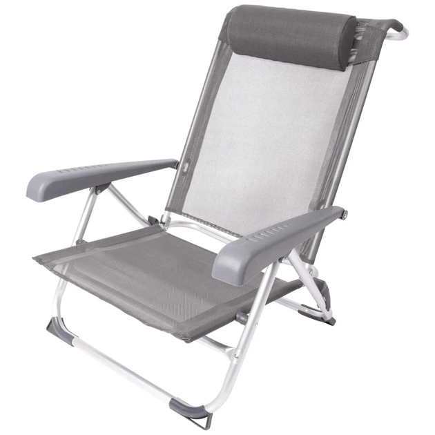 Крісло складане Bo-Camp Saint-Tropez Grey (1204796) (DAS303395) - picture 4