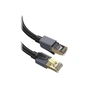 Патч-корд 2m F/FTP cat 8 RJ-45 black 40Gbps 2000MHz Ugreen (85370) - зменшене зображення 2