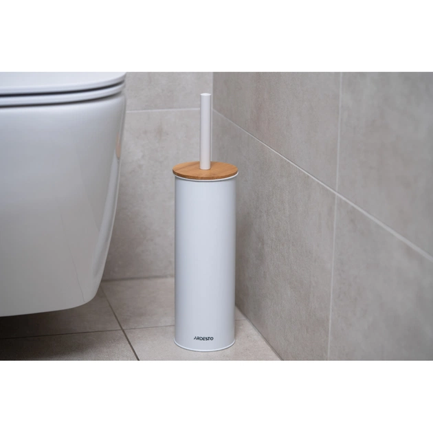 Йоржик для унітазу Ardesto Minimalism Білий (ARHB3503WB) - изображение 4