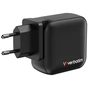 Зарядний пристрій Verbatim MiniGaN 100 W 4 ports (3xUSB-C/1xUSB-A) (32231) - зменшене зображення 2