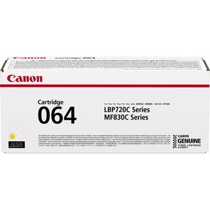 Картридж Canon 064 Yellow (4931C001) зображення 1