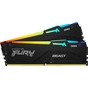 Модуль пам'яті для комп'ютера DDR5 16GB (2x8GB) 6000 MHz Beast RGB EXPO Kingston Fury (ex.HyperX) (KF560C30BBEAK2-16) - зменшене зображення 4