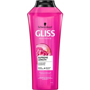 Шампунь Gliss Supreme Length для довгого волосся 400 мл (4045787436501) зображення 1