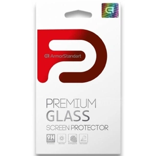 Скло захисне Armorstandart Full Glue Samsung A72 (A725) Black (ARM58349) зображення 1