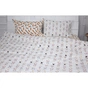 Постільна білизна MirSon Бязь Ranforce Elite 17-0529 Bunnies white Полуторний (2200004699042) - зменшене зображення 1