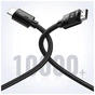 Кабель мультимедійний HDMI to HDMI 5.0m V2.0 HD119 Cafule Ugreen (40103) - зменшене зображення 4