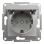 Розетка Schneider Electric ASFORA з кришкою, алюміній (EPH3100161) - уменьшенное изображение 1
