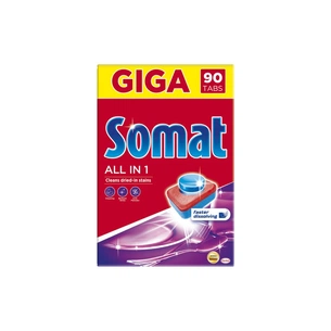 Таблетки для посудомийних машин Somat All in 1 90 шт. (9000101534993) зображення 1