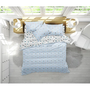 Постільна білизна MirSon Бязь 17-0527 Bunnies King Size (2200003669749) зображення 1