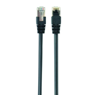 Патч-корд 0.5м Cablexpert (PP22-0.5M/BK) зображення 1