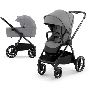 Коляска Kinderkraft 2 в 1 Nea Platinum Grey (KSNEA000GRY2000) (5902533919826) изображение 1