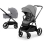 Коляска Kinderkraft 2 в 1 Nea Platinum Grey (KSNEA000GRY2000) (5902533919826) - уменьшенное изображение 1