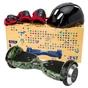 Гіроборд Just Step&GO Junior 4.5" Military Green Skull + Сумка та Набір захисту (SGMLY-S5BDSMG) - зменшене зображення 6