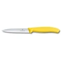 Кухонний ніж Victorinox SwissClassic для нарезки 10 см, волнистое лезвие, желтый (6.7736.L8) - зменшене зображення 1
