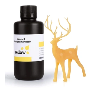 Фотополімерна смола ELEGOO Resin, Standard 1кг, yellow (50.103.0014) зображення 1