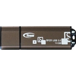 USB флеш накопичувач Team 16GB S121 Brown USB 3.0 (TS12116GN01) зображення 1