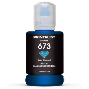 Чорнило Printalist Epson L800 140г Cyan (PL673C) зображення 1