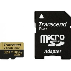 Карта пам'яті Transcend 32GB microSD Class10 UHS-I U3 (TS32GUSDU3) зображення 1
