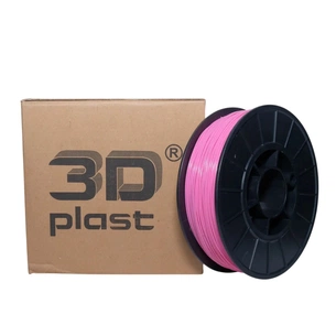 Пластик для 3D-принтера 3Dplast PLA 1.75мм, 0.85кг, pink (3DPLA17508PNK) зображення 1
