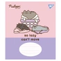Зошит Yes Pusheen The Cat А5 12 аркушів коса лінія (767614) - зменшене зображення 2