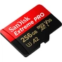 Карта пам'яті SanDisk 256 GB microSDXC UHS-I U3 Extreme Pro+SD Adapter (SDSQXCD-256G-GN6MA) - зменшене зображення 3