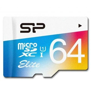 Карта пам'яті Silicon Power 64GB microSDXC class 10 UHS-I (SP064GBSTXBU1V20) зображення 1