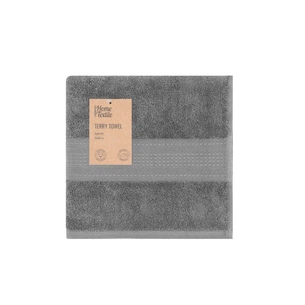 Рушник Ardesto махровий SuperSoft 100% бавовна 50 х 90 см, сірий (ART2250SLP) зображення 1