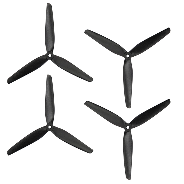Пропелер для дрона PROP UA CF10х5x3 2СW+2CCW (GF10х5) - зображення 3