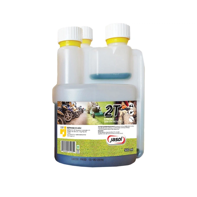 Моторна олива JASOL 2T Stroke OIL Semisynthetic TC GREEN 0,5л (2TG05DS) - зображення 1