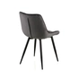 Кухонний стілець Special4You Damask dark grey (E6477) - зменшене зображення 7