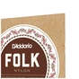 Струни для гітари D'Addario Folk Nylon Ball End Silver Wound / Clear Treble (EJ32C) - зменшене зображення 4