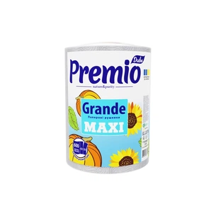 Паперові рушники Диво Grande Maxi 2 шари 600 відривів 1 рулон (4820003838860) зображення 1