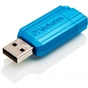 USB флеш накопичувач Verbatim 32GB Store 'n' Go PinStripe Blue USB 2.0 (49057) - зменшене зображення 4