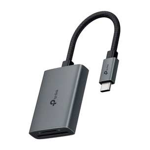 Зчитувач флеш-карт TP-Link USB-C SD + TF silver (UA430C) зображення 1