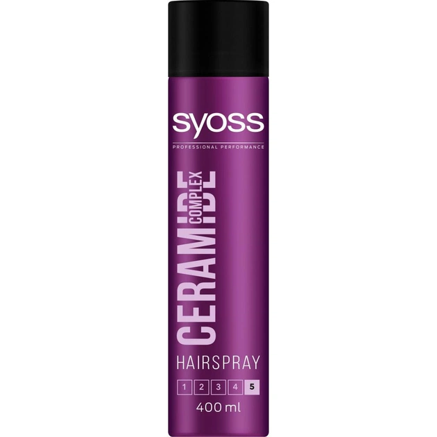 Лак для волосся Syoss Ceramide Complex (фіксація 5) 400 мл (5410091733032) - изображение 1