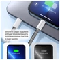 Дата кабель USB-C to USB-C 1.0m 60W 3.0А black ColorWay (CW-CBPDCC061-BK) - уменьшенное изображение 10