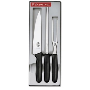 Набір ножів Victorinox Standart з 3 предметів Чорний (5.1023.3) зображення 1