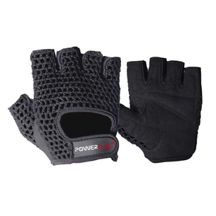Рукавички для фітнесу PowerPlay 1953 Чорні XL (PP_1953_XL_Black) зображення 1