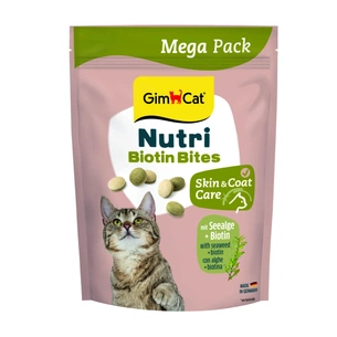 Витамины для кошек GimCat Nutri Biotin Bites для покращення стану шерсті та шкіри з морськими водоростями 425 г (4002064419701) изображение 1