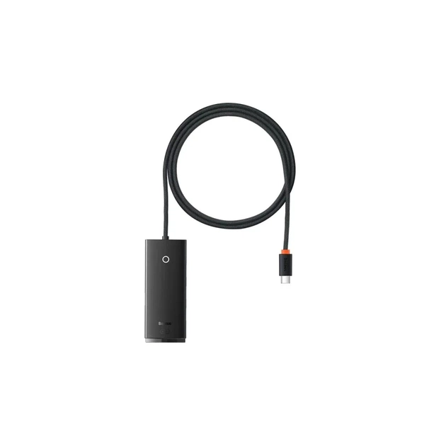 Концентратор Baseus USB-C to 4xUSB 3.0 1.0m black (WKQX030401) - picture 1