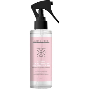 Спрей для волосся Lalita Fiori Кондиціонер-термозахист Гіалуронове відновлення З кератином, комплексом олій і вітамінів 100 мл (4820230954593) picture 1