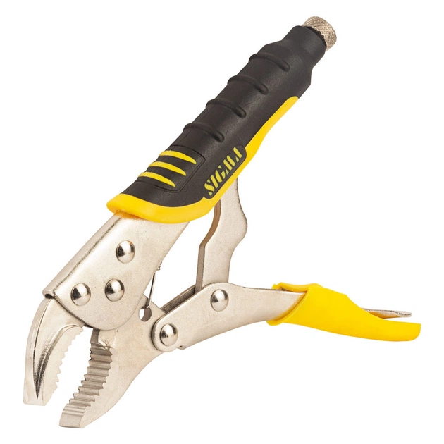 Кліщі Sigma затискні універсальні напівкруглі 180мм CrV (4340251) - picture 5