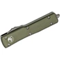 Ніж Microtech UTX-70 Double Edge Apocalyptic FS Green (147-12APOD) - зменшене зображення 2