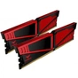 Модуль пам'яті для комп'ютера DDR4 32GB (2x16GB) 2400 MHz T-Force Vulcan Red Team (TLRED432G2400HC15BDC01) - зменшене зображення 2