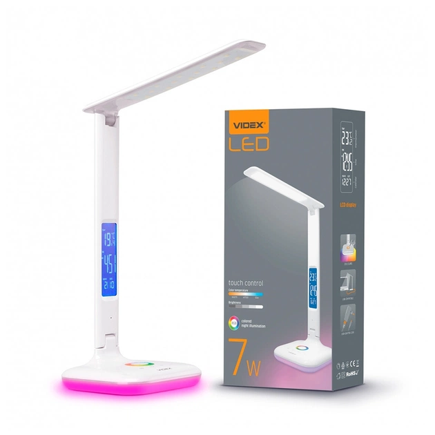 Настільна лампа Videx VL-TF05W-RGB 7W 3000-5500K 220V (25052) - picture 12