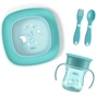 Набір дитячого посуду Chicco Set Pappa 12 м+ Блакитний (16201.25) - зменшене зображення 1