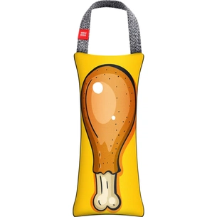 Іграшка для собак WAUDOG Fun Куряче стегенце з пискавкою S (6200-0221) зображення 1