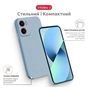 Чохол до мобільного телефона Intaleo SoftShell Motorola G06 Light Blue (1283126635915) - зменшене зображення 4